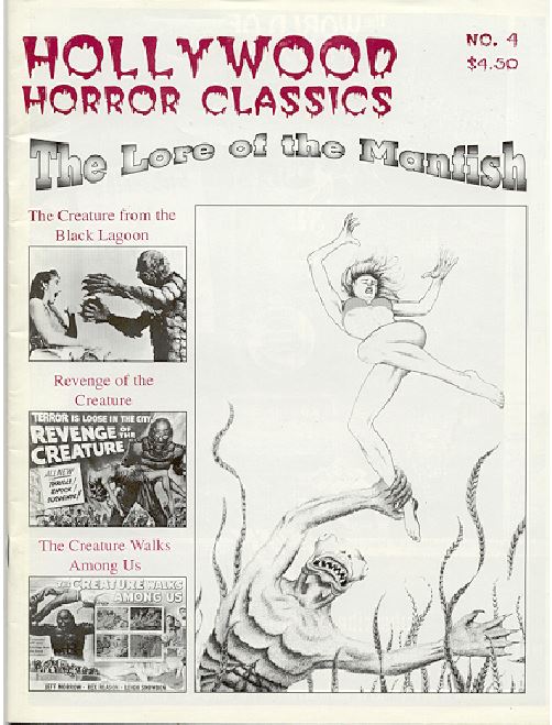 HOLLYWOOD HORROR CLASSICS magazine cover Issue 4  