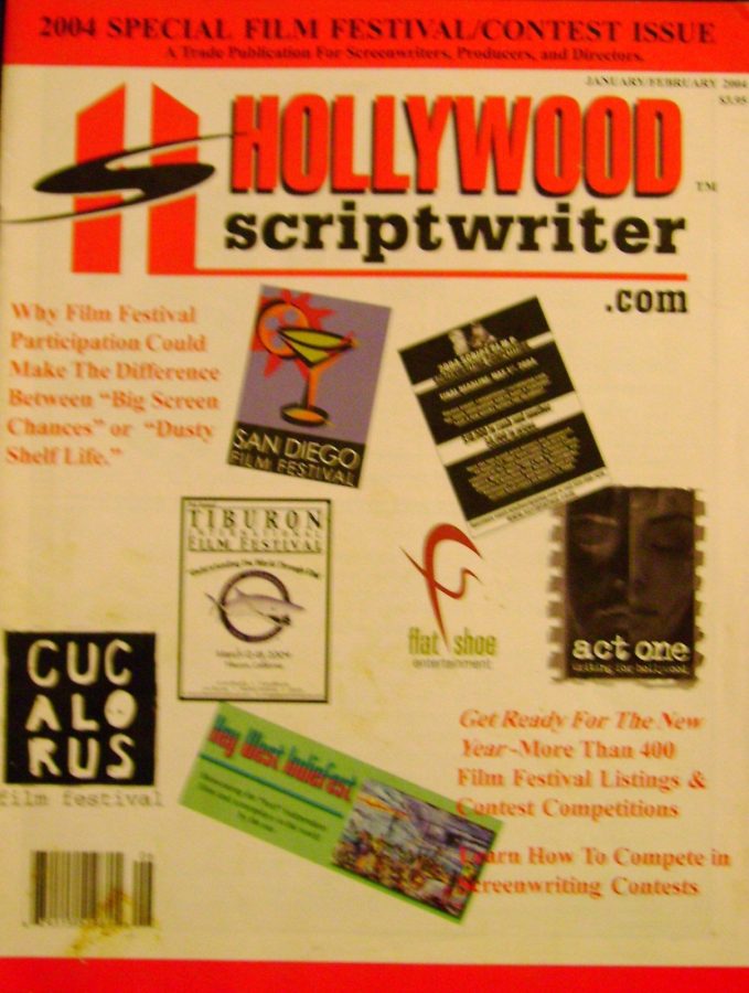 HOLLYWOOD SCRIPTWRITER magazine cover January/February 2004