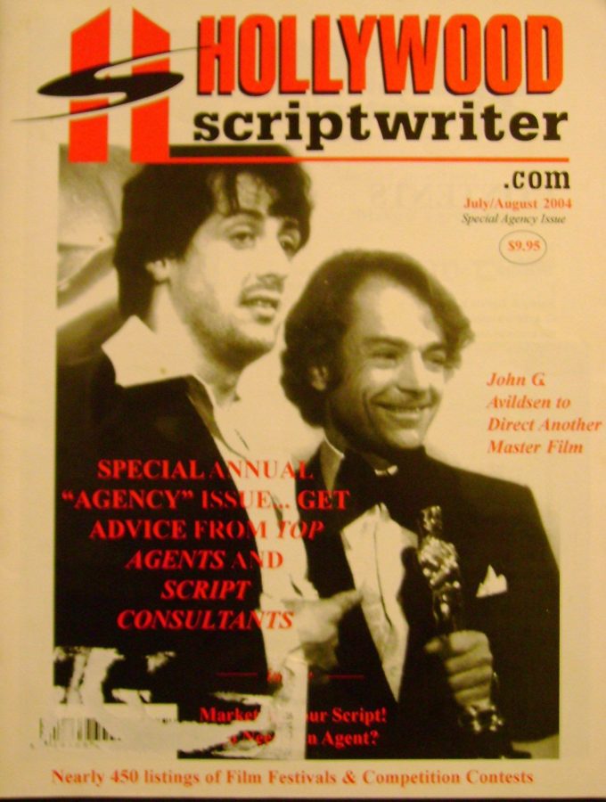 HOLLYWOOD SCRIPTWRITER magazine cover July/August 2004