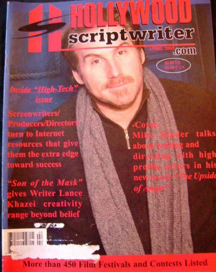 HOLLYWOOD SCRIPTWRITER magazine cover April 2005