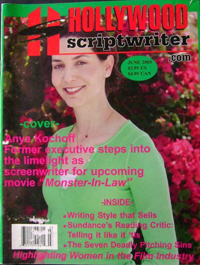 HOLLYWOOD SCRIPTWRITER magazine cover June 2005