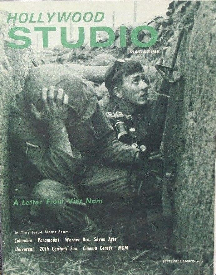 HOLLYWOOD STUDIO magazine side cover  Vol 3 No  5  September 1968