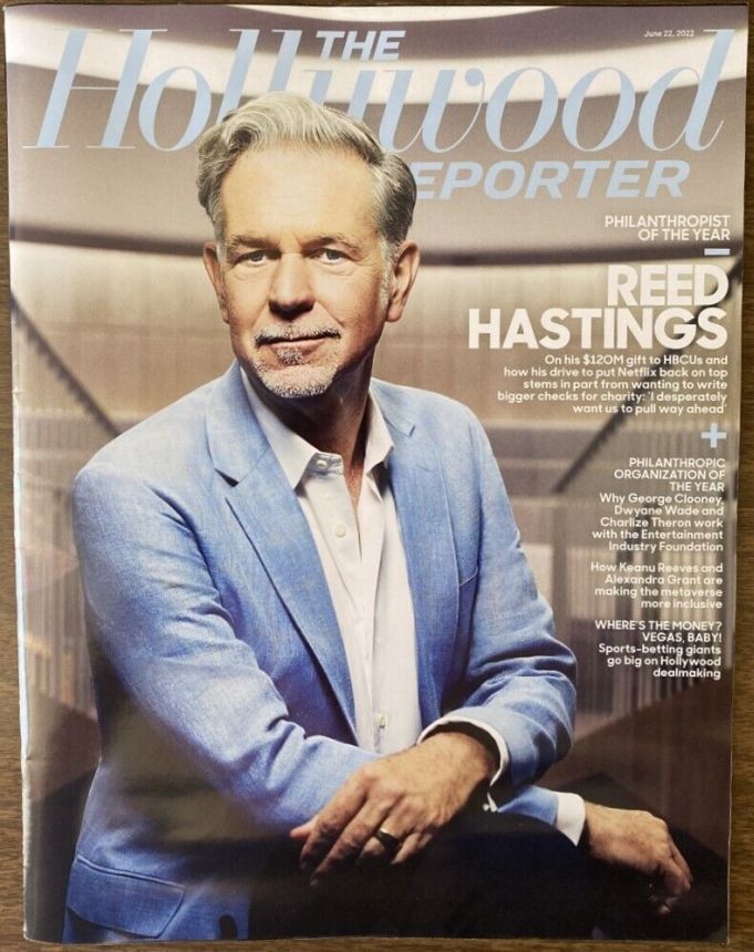 HOLLYWOOD REPORTER | THE magazine cover 22 June 2022