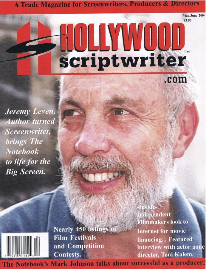 HOLLYWOOD SCRIPTWRITER magazine cover May/June 2004