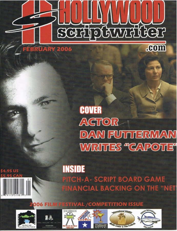HOLLYWOOD SCRIPTWRITER magazine cover February 2006