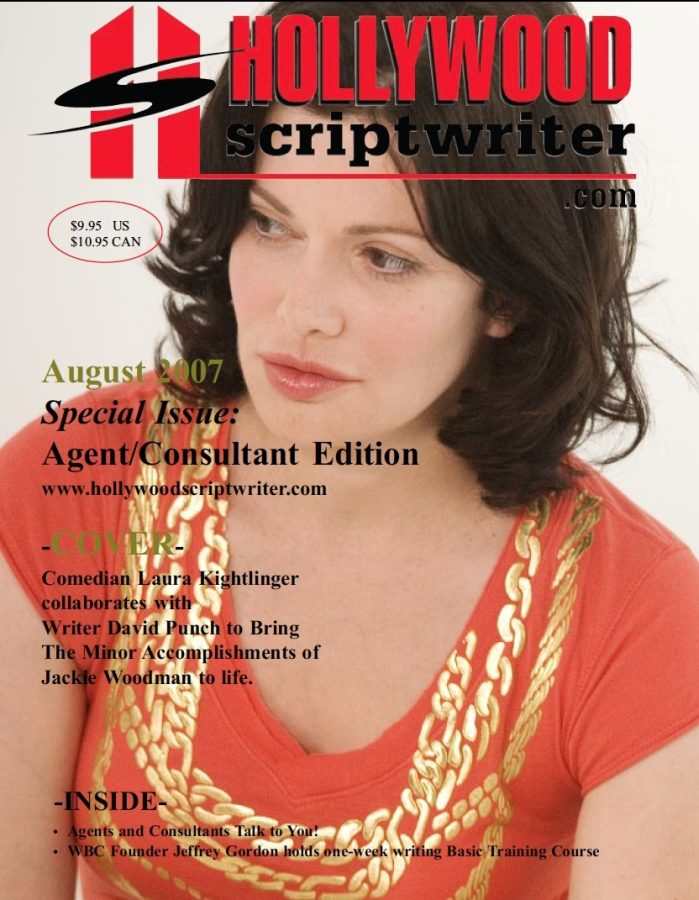HOLLYWOOD SCRIPTWRITER magazine cover August 2007