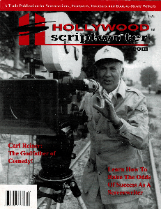 HOLLYWOOD SCRIPTWRITER magazine cover  May/June 2003