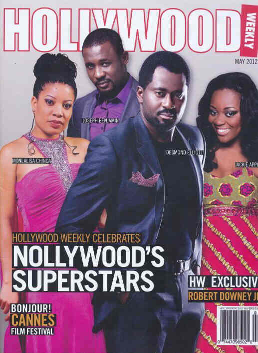 HOLLYWOOD WEEKLY magazine cover May 2012
