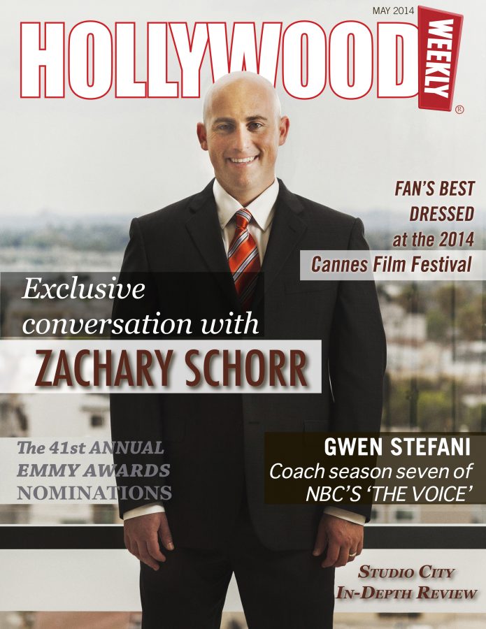 HOLLYWOOD WEEKLY magazine cover May 2014