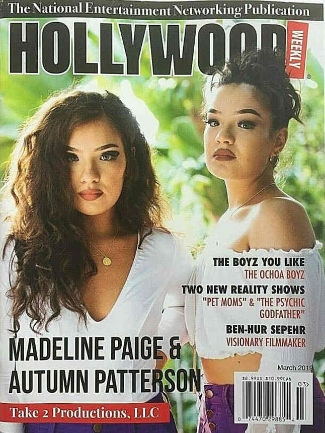 HOLLYWOOD WEEKLY magazine cover  March 2019