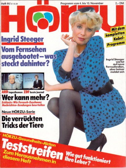 HORZU magazine cover Issue 44  1989