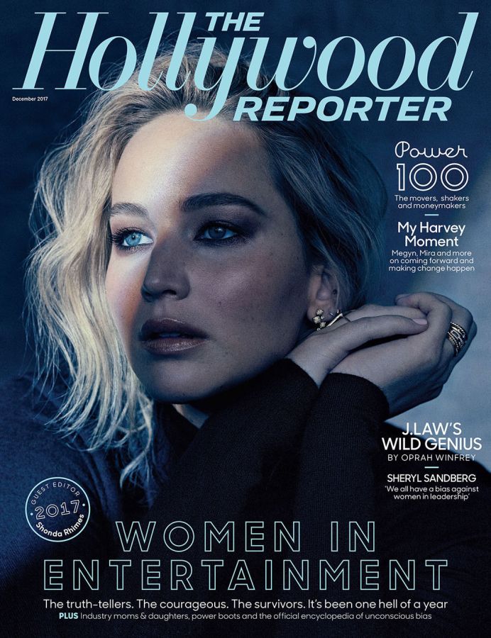 HOLLYWOOD REPORTER | THE magazine cover  December 2017