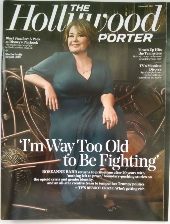 HOLLYWOOD REPORTER | THE magazine cover 21 February 2018