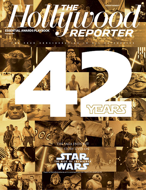 HOLLYWOOD REPORTER | THE magazine cover  December 2019