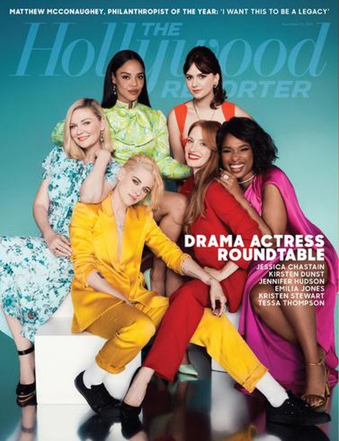HOLLYWOOD REPORTER | THE magazine cover 22 November 2021