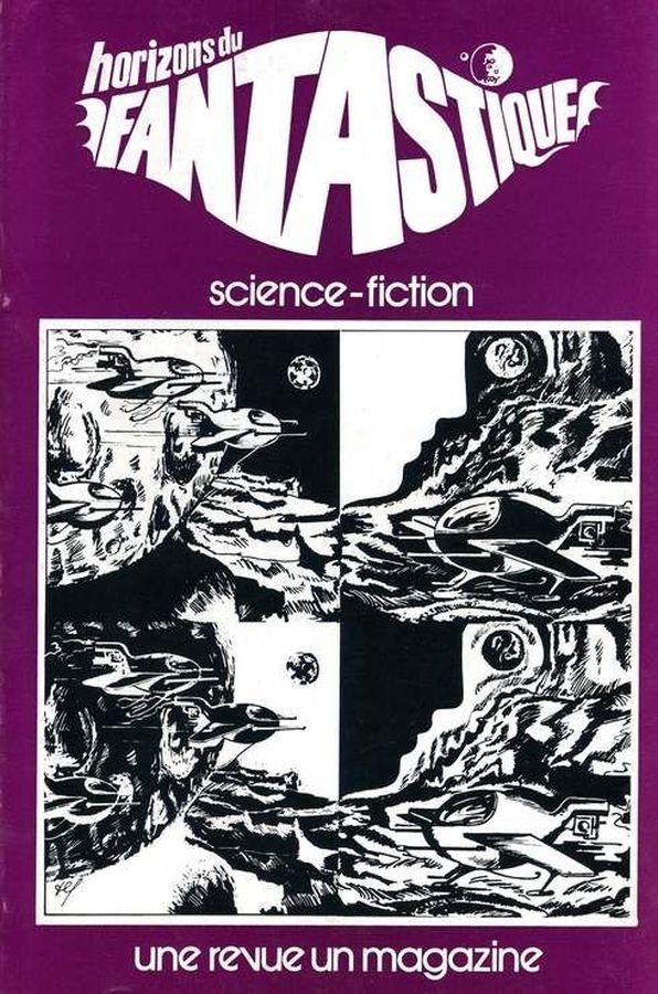 HORIZONS DU FANTASTIQUE magazine cover Issue 22  1973