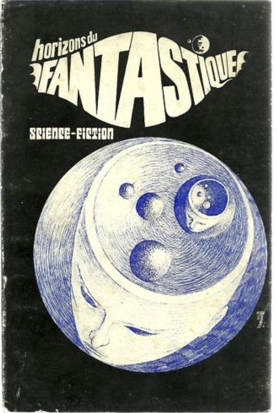 HORIZONS DU FANTASTIQUE magazine cover Issue 25  1973