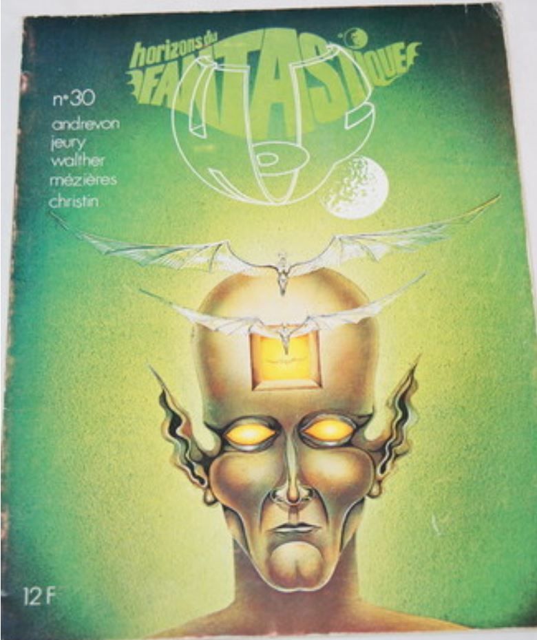 HORIZONS DU FANTASTIQUE magazine cover Issue 30  1974