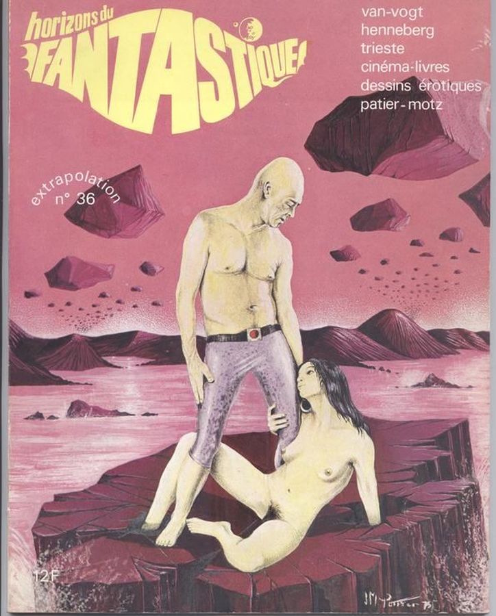 HORIZONS DU FANTASTIQUE magazine cover Issue 36  1975