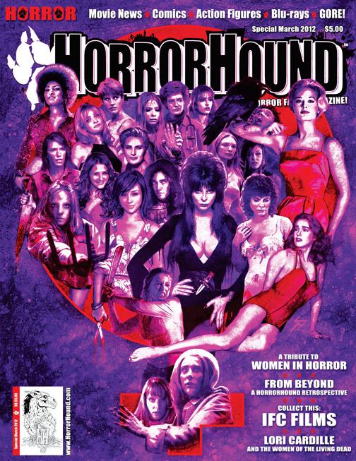 HORRORHOUND magazine cover  Special # 6 Indianapolis convention March 2012