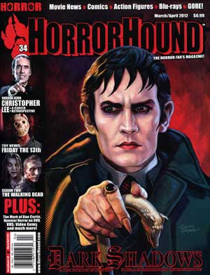 HORRORHOUND magazine cover Issue 34 March/April 2012