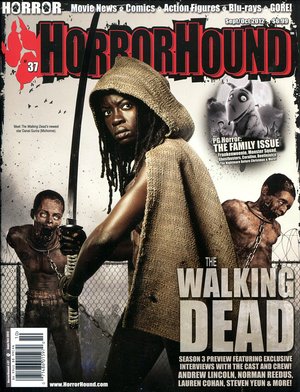 HORRORHOUND magazine cover Issue 37 September/October 2012