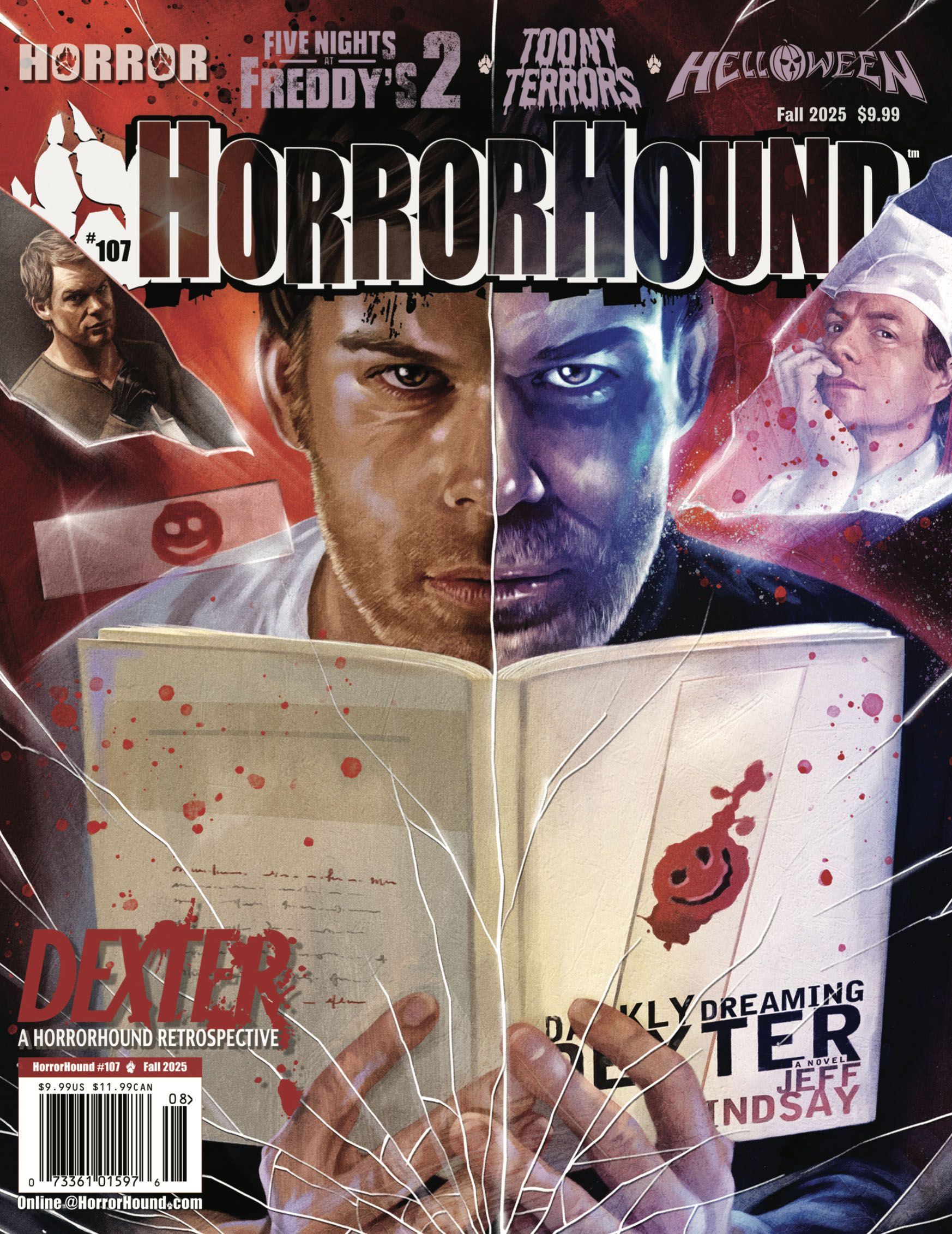 HORRORHOUND magazine cover Issue 107 Fall 2025