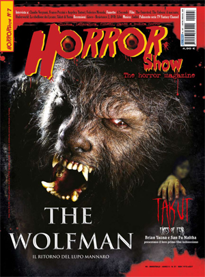 HORROR SHOW magazine cover Issue 7  