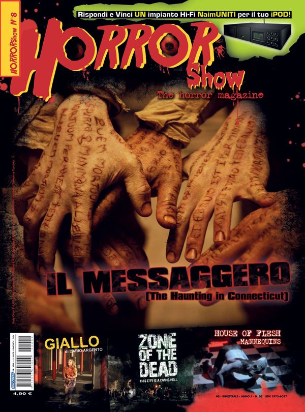 HORROR SHOW magazine cover Issue 8  