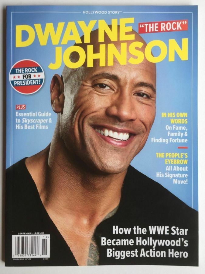 HOLLYWOOD STORY magazine cover  October 2018