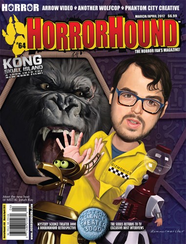 HORRORHOUND magazine cover Issue 64 March/April 2017