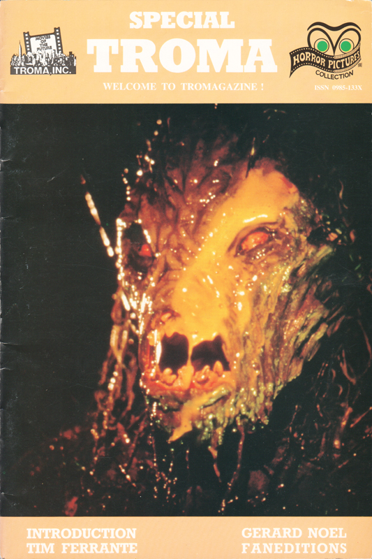 HORROR PICTURES COLLECTION magazine cover Issue 8 June 1990