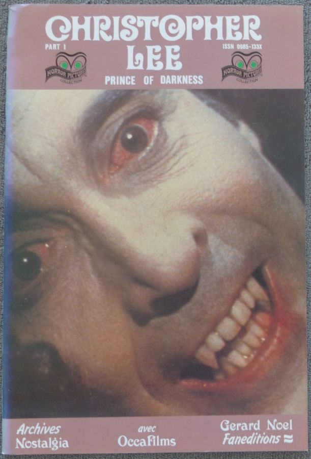 HORROR PICTURES COLLECTION magazine cover Issue 11 July 1991