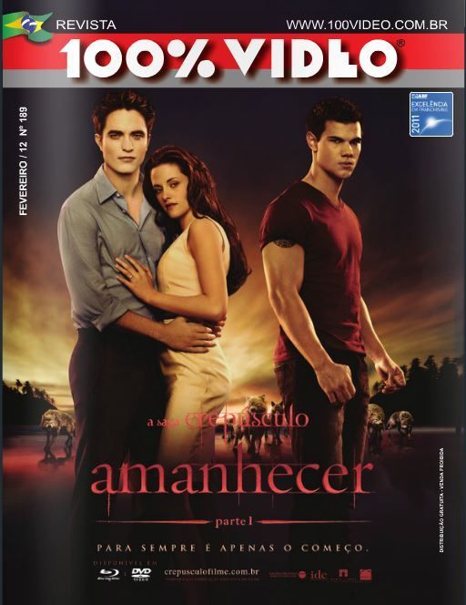 REVISTA 100% VIDEO magazine side cover Issue 189 February 2012