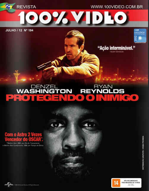 REVISTA 100% VIDEO magazine side cover Issue 194 July 2012