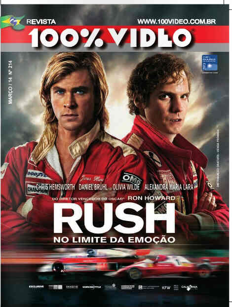 REVISTA 100% VIDEO magazine side cover Issue 214 March 2014