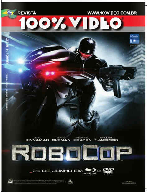 REVISTA 100% VIDEO magazine side cover Issue 217 June 2014