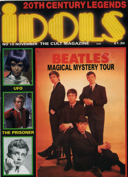 IDOLS magazine cover Issue 10 November 1988