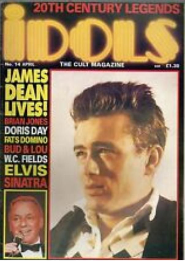 IDOLS magazine cover Issue 14 April 1989