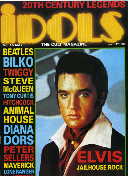 IDOLS magazine cover Issue 15 May 1989