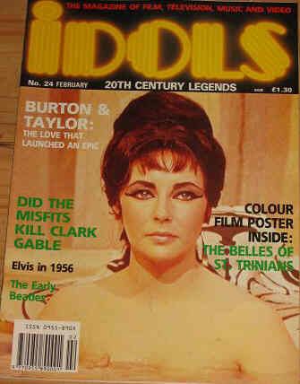 IDOLS magazine cover Issue 24 February 1990