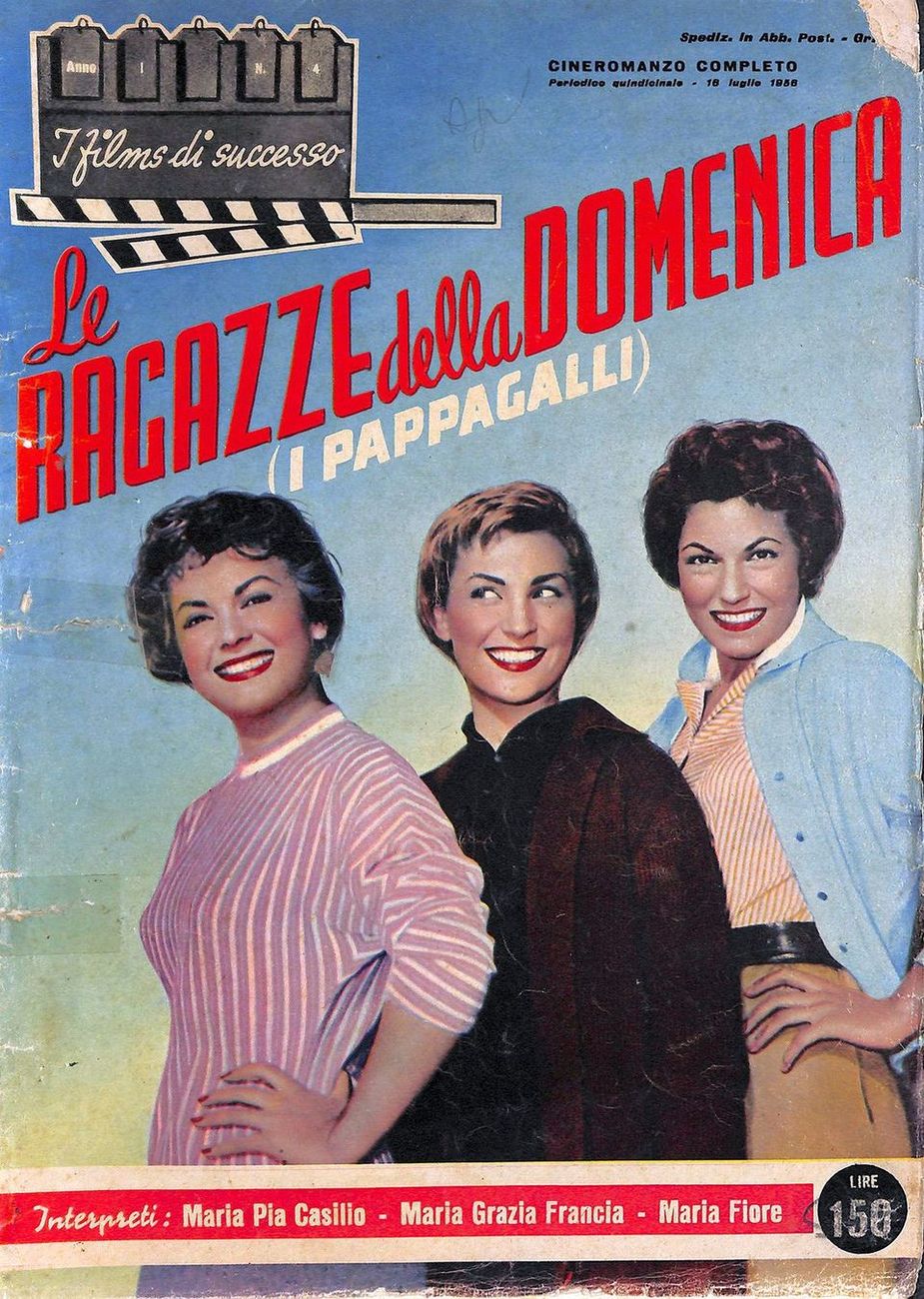 I FILMS DI SUCCESSO magazine cover Issue 4 16 July 1954