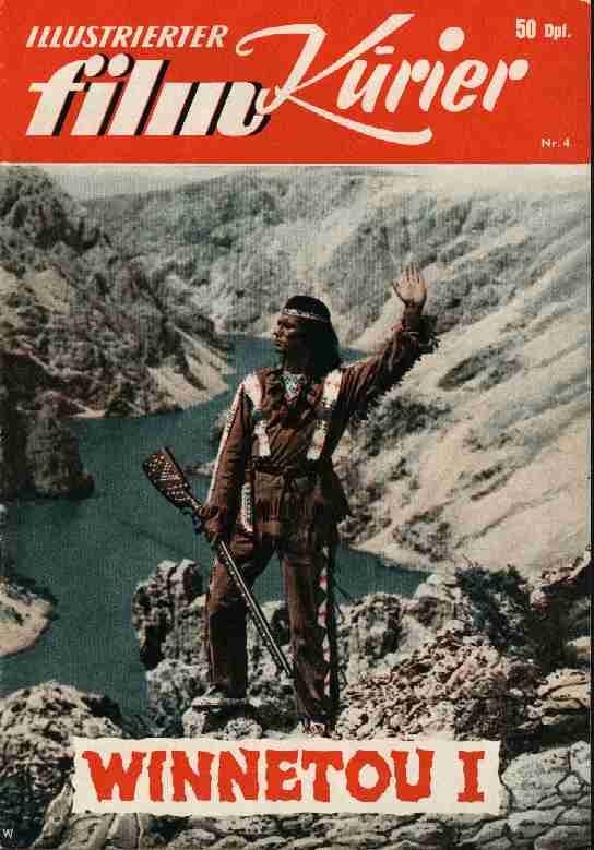 ILLUSTRIERTER FILM KURIER (60s) magazine side cover Issue 4   1963