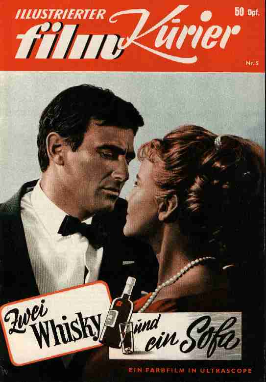 ILLUSTRIERTER FILM KURIER (60s) magazine side cover Issue 5   1963