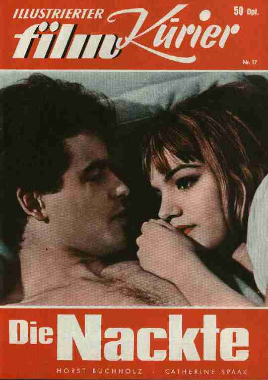 ILLUSTRIERTER FILM KURIER (60s) magazine side cover Issue 17   1964