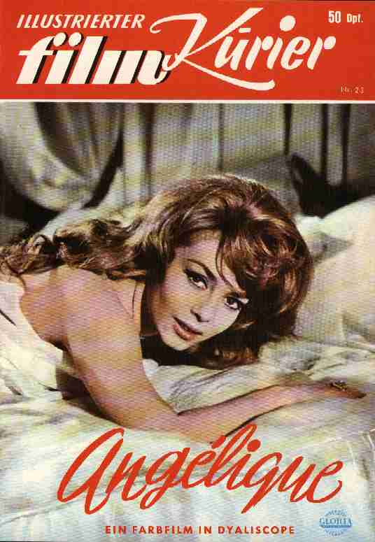 ILLUSTRIERTER FILM KURIER (60s) magazine side cover Issue 23   1964