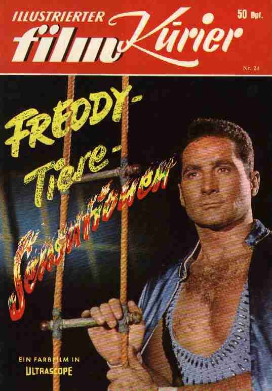 ILLUSTRIERTER FILM KURIER (60s) magazine side cover Issue 24   1964