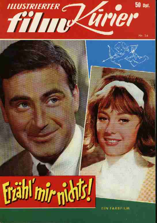 ILLUSTRIERTER FILM KURIER (60s) magazine side cover Issue 26   1964