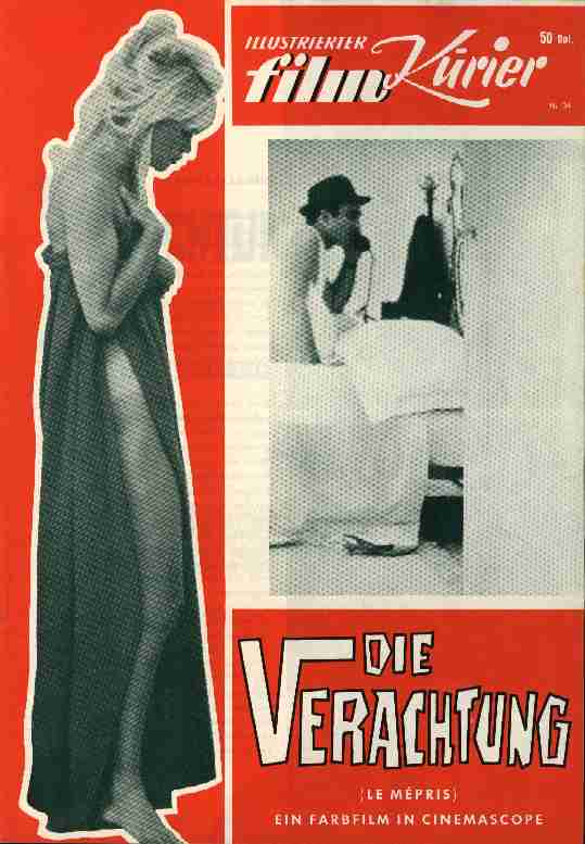 ILLUSTRIERTER FILM KURIER (60s) magazine side cover Issue 34   1964