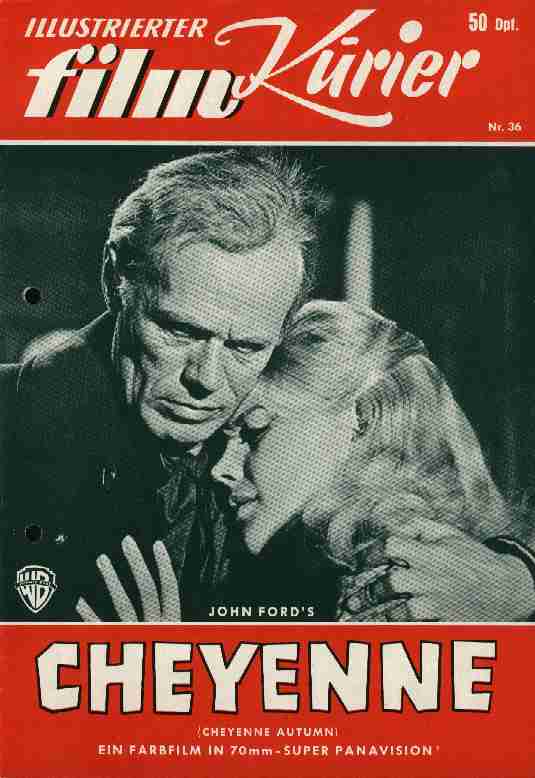ILLUSTRIERTER FILM KURIER (60s) magazine side cover Issue 36   1964